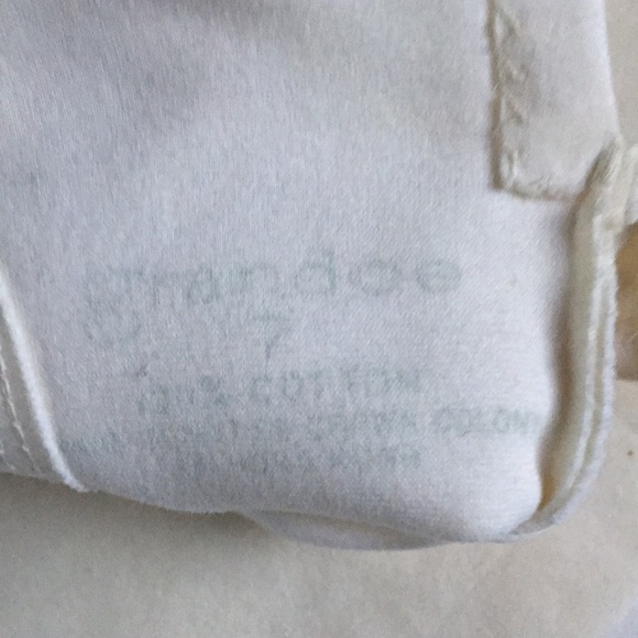 Vintage Grandoe gloves off white size 7 - Picture 4 of 4